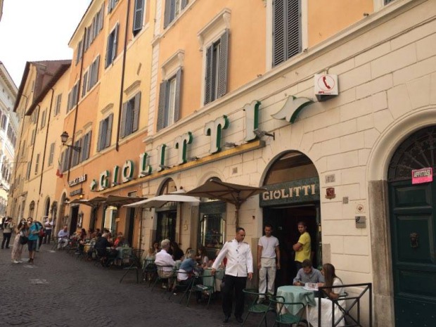 Старейшая римская джелатерия Giolitti